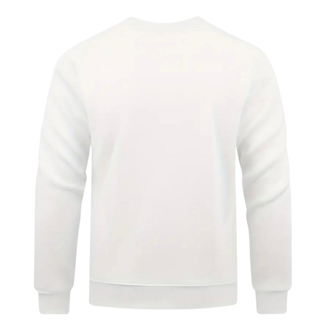 Sweater 100% Gekamd Fleece 320 g/m² - Wit - Image 6